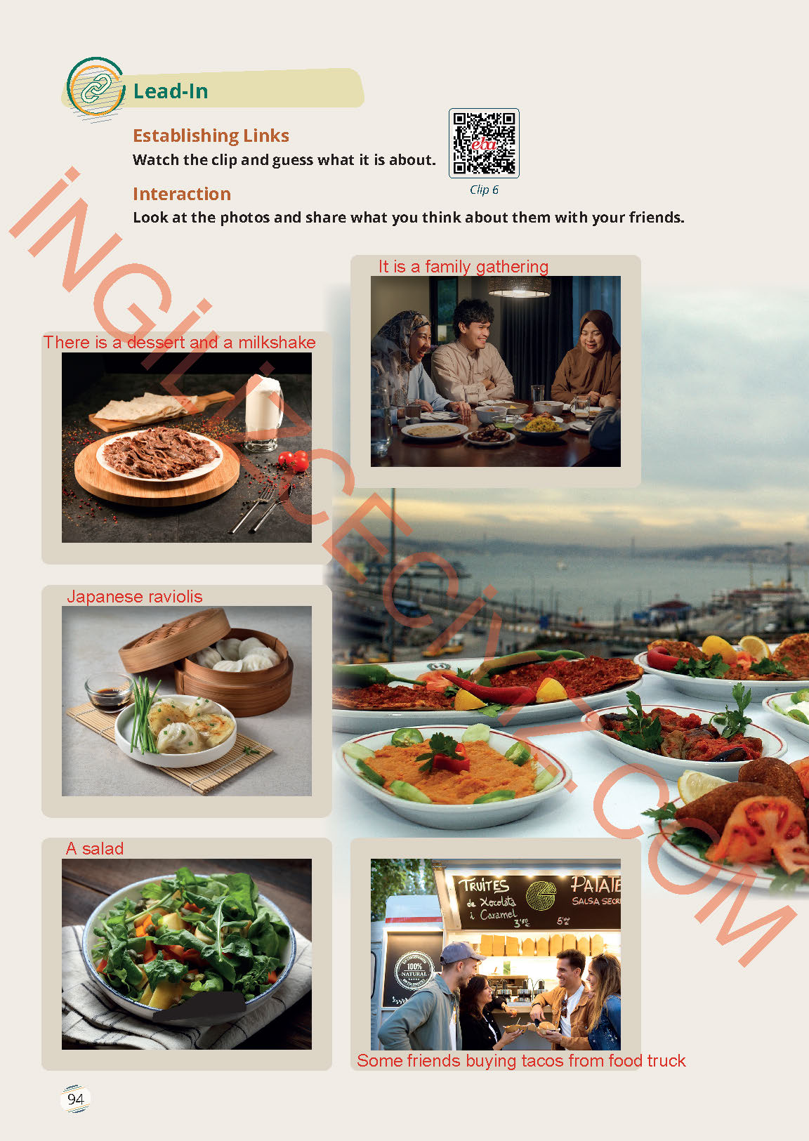 9. Sınıf Meb Yayınları İngilizce Ders Kitabı Sayfa 94 Cevapları