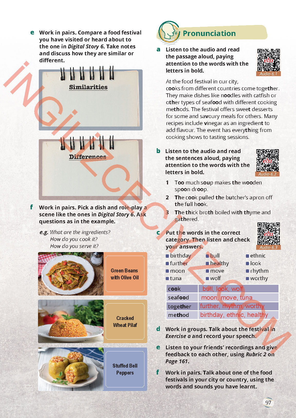 9. Sınıf Meb Yayınları İngilizce Ders Kitabı Sayfa 97 Cevapları