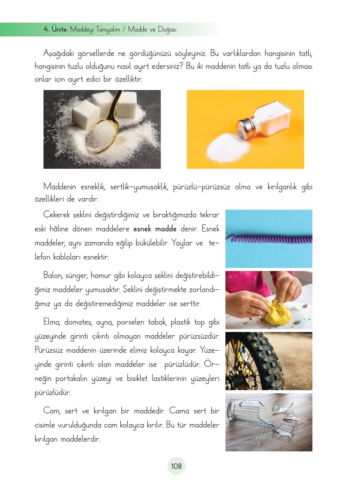 3. Sınıf Fen Bilimleri Ders Kitabı Cem Yayınları Sayfa 108 Cevapları