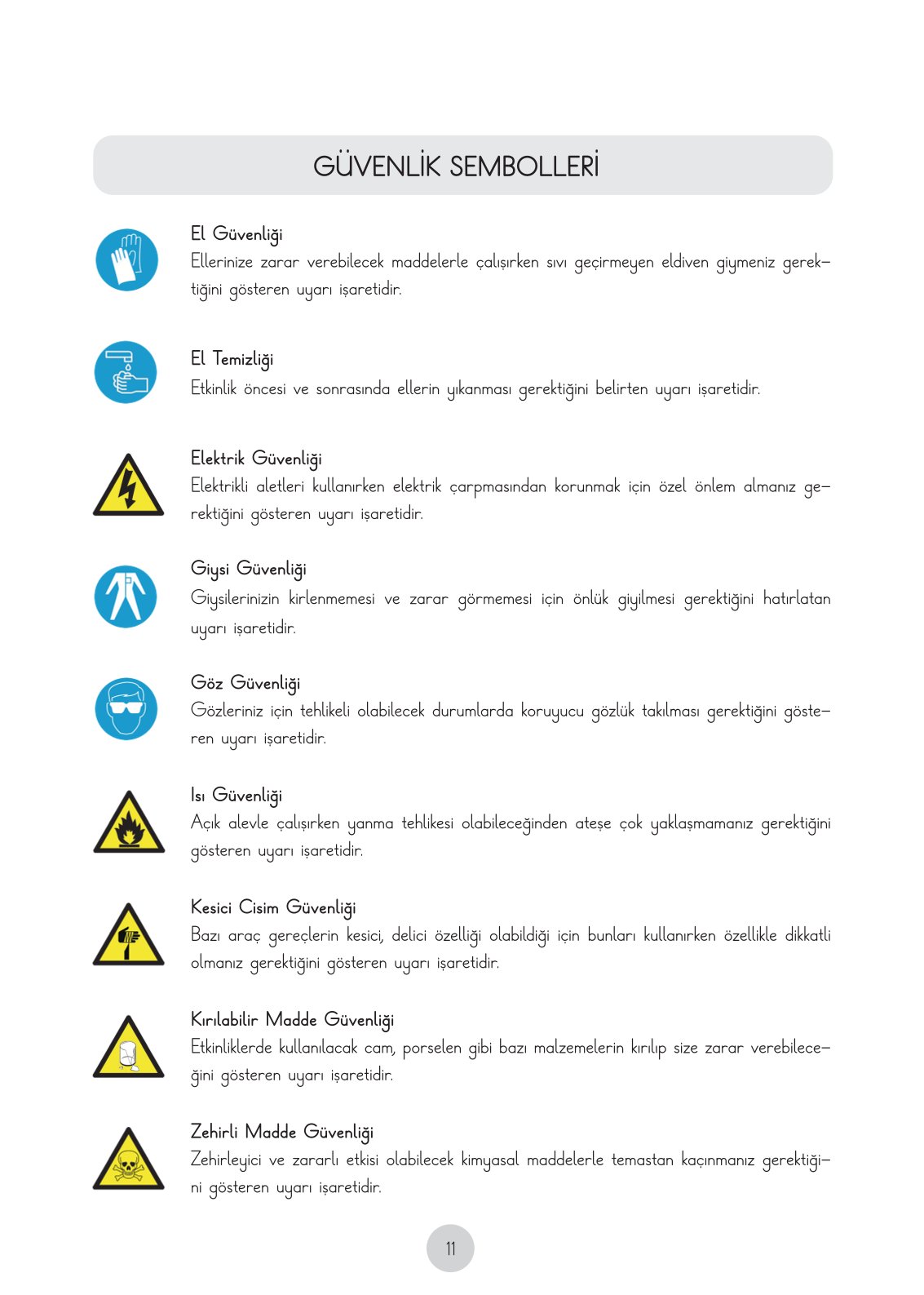 3. Sınıf Fen Bilimleri Ders Kitabı Cem Yayınları Sayfa 11 Cevapları