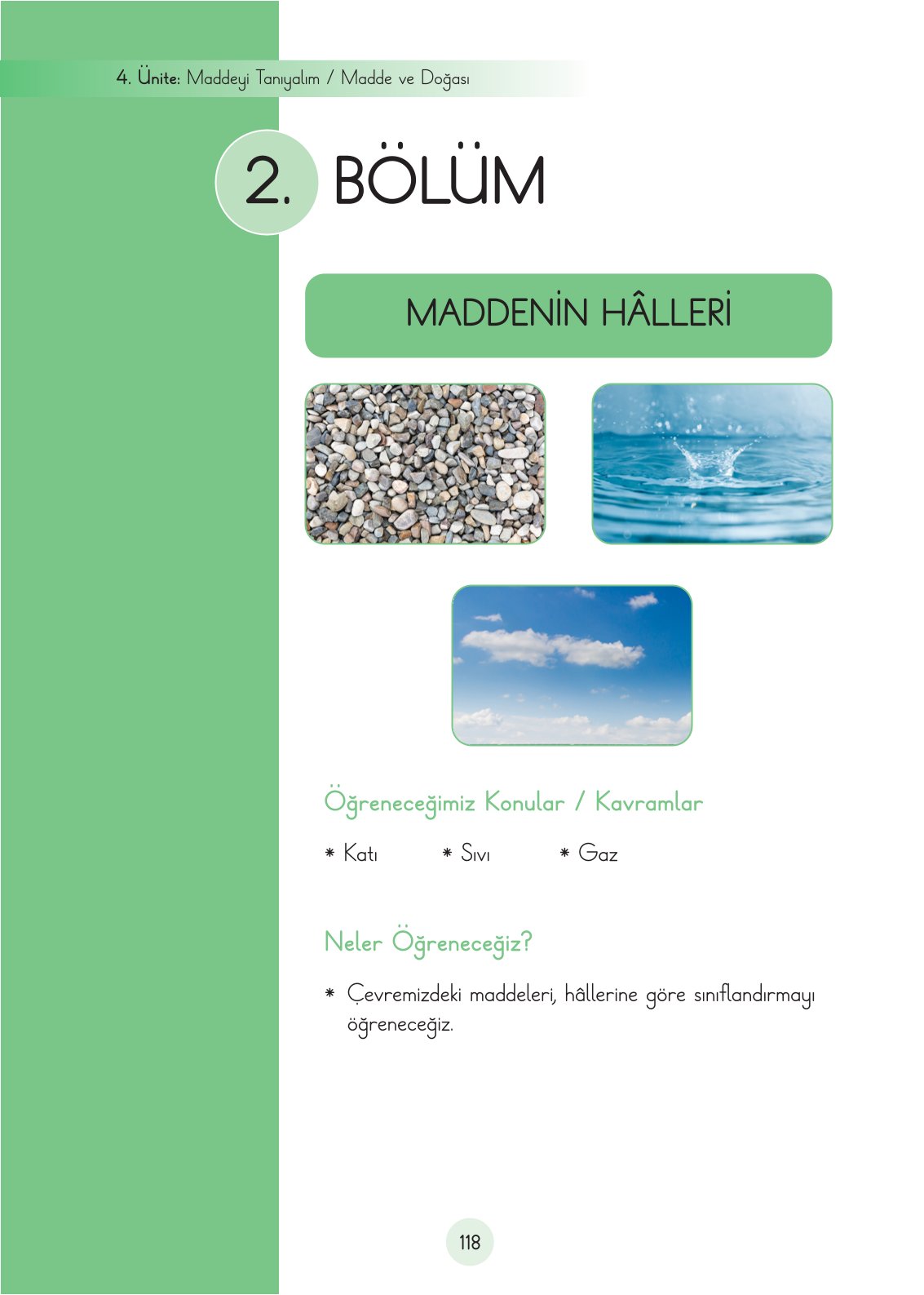 3. Sınıf Fen Bilimleri Ders Kitabı Cem Yayınları Sayfa 118 Cevapları