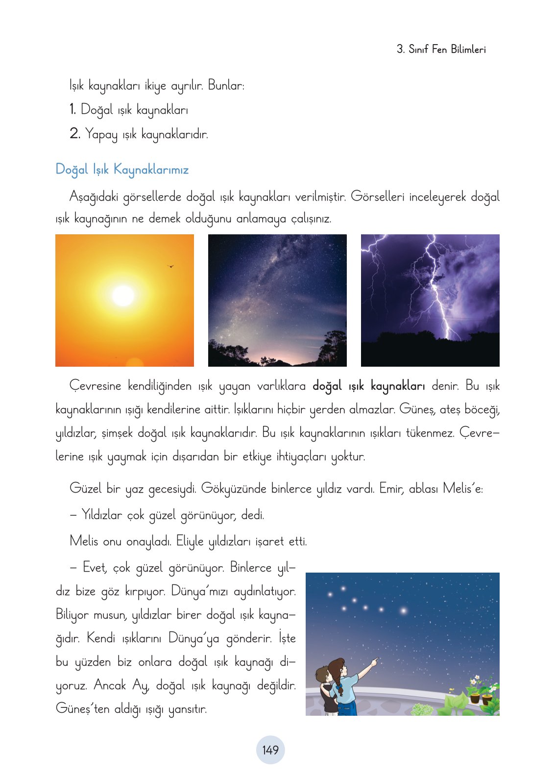 3. Sınıf Fen Bilimleri Ders Kitabı Cem Yayınları Sayfa 149 Cevapları