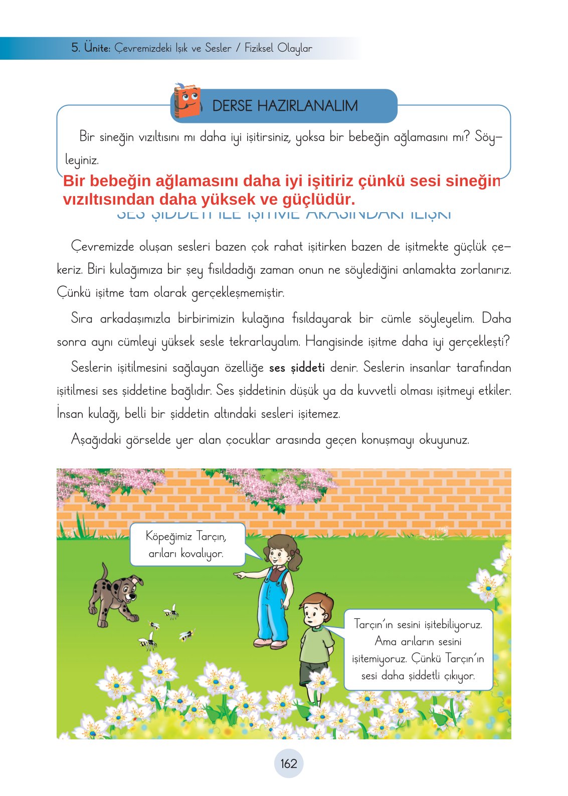 3. Sınıf Fen Bilimleri Ders Kitabı Cem Yayınları Sayfa 162 Cevapları