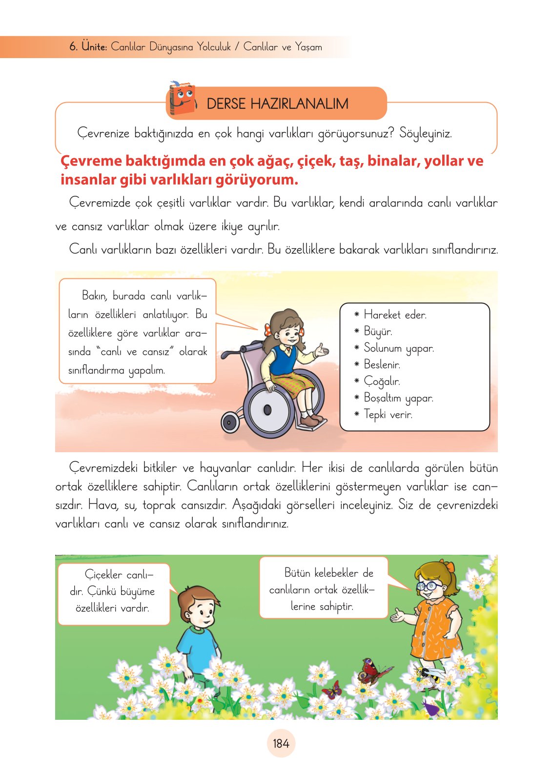 3. Sınıf Fen Bilimleri Ders Kitabı Cem Yayınları Sayfa 184 Cevapları 3. Sınıf Fen Bilimleri Ders Kitabı Cem Yayınları Sayfa 184 Cevapları