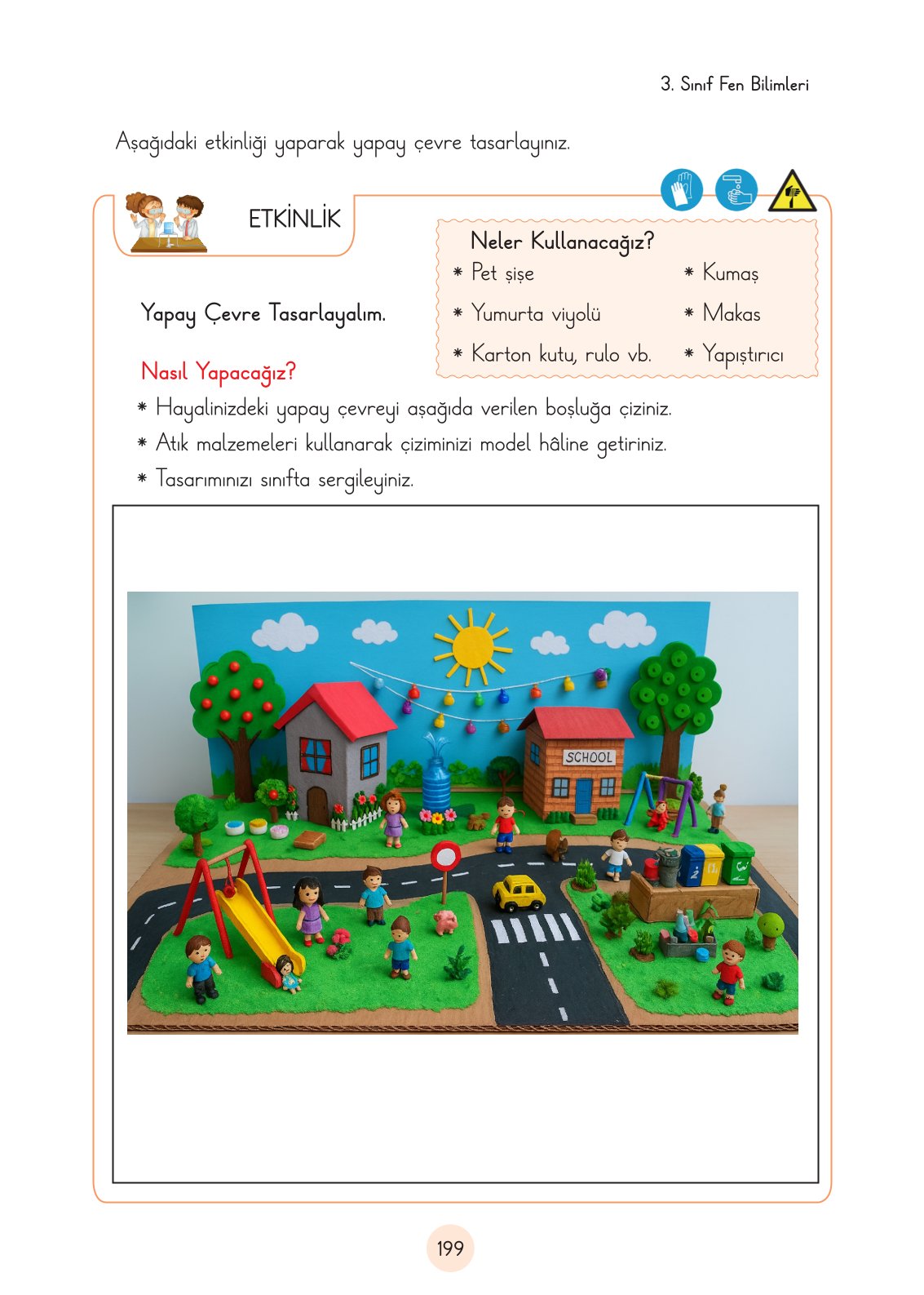 3. Sınıf Fen Bilimleri Ders Kitabı Cem Yayınları Sayfa 199 Cevapları 3. Sınıf Fen Bilimleri Ders Kitabı Cem Yayınları Sayfa 199 Cevapları