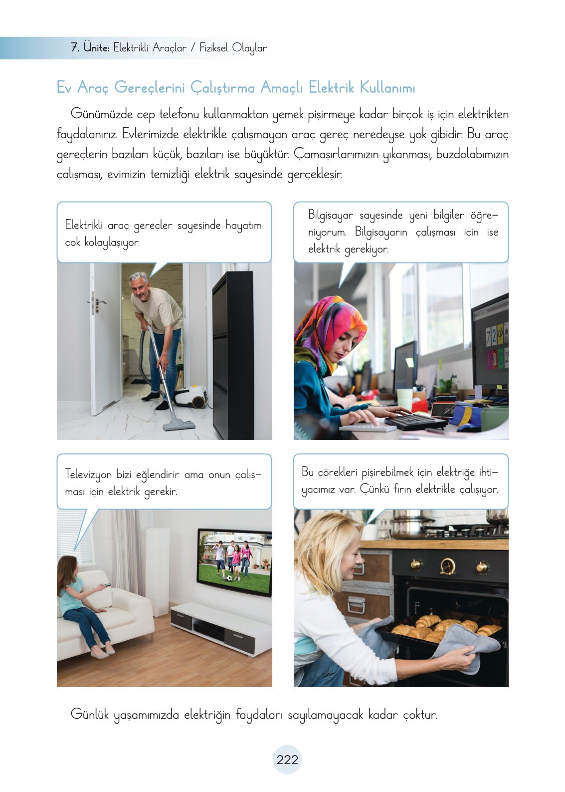 3. Sınıf Fen Bilimleri Ders Kitabı Cem Yayınları Sayfa 222 Cevapları