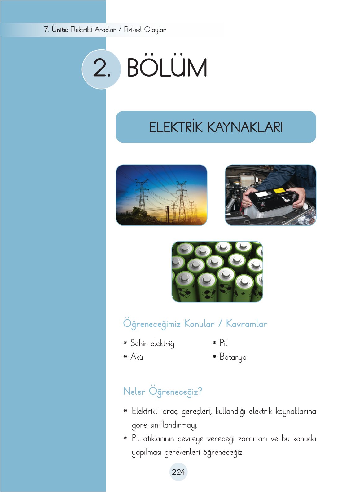 3. Sınıf Fen Bilimleri Ders Kitabı Cem Yayınları Sayfa 224 Cevapları