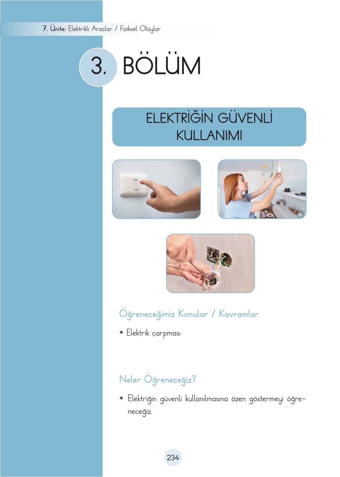 3. Sınıf Fen Bilimleri Ders Kitabı Cem Yayınları Sayfa 234 Cevapları