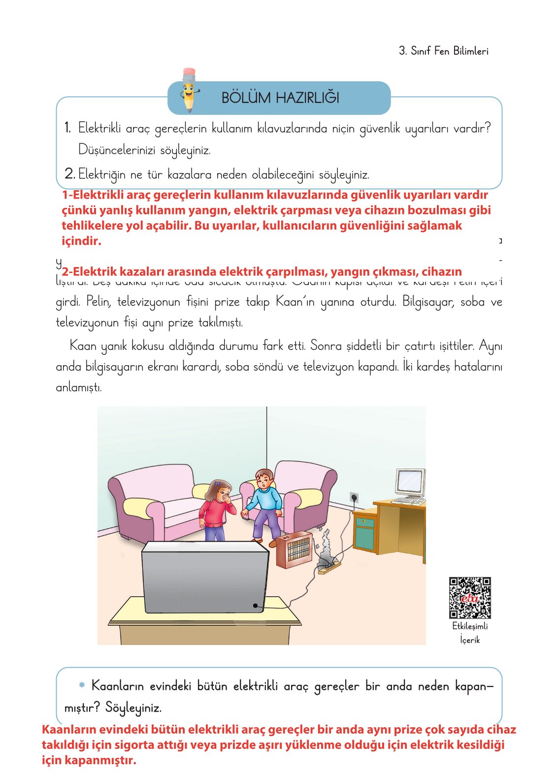 3. Sınıf Fen Bilimleri Ders Kitabı Cem Yayınları Sayfa 235 Cevapları 3. Sınıf Fen Bilimleri Ders Kitabı Cem Yayınları Sayfa 235 Cevapları