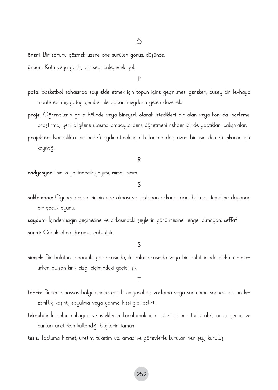 3. Sınıf Fen Bilimleri Ders Kitabı Cem Yayınları Sayfa 252 Cevapları