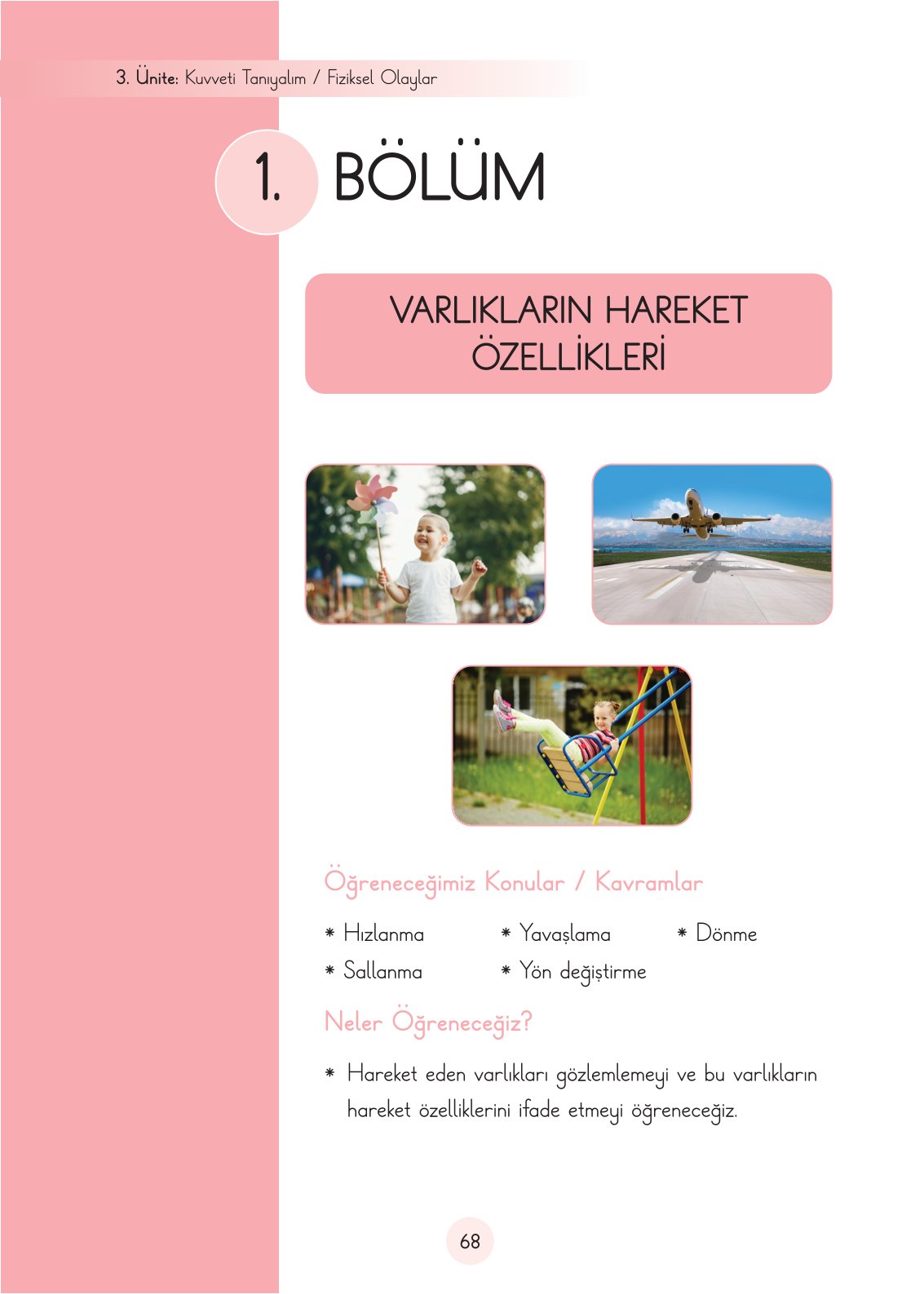 3. Sınıf Fen Bilimleri Ders Kitabı Cem Yayınları Sayfa 68 Cevapları