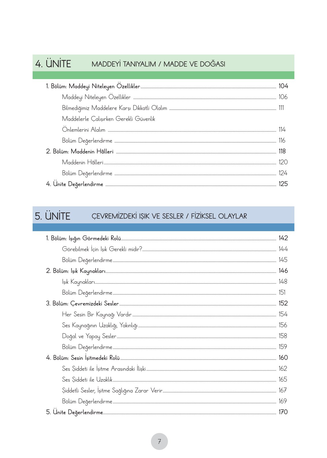 3. Sınıf Fen Bilimleri Ders Kitabı Cem Yayınları Sayfa 7 Cevapları