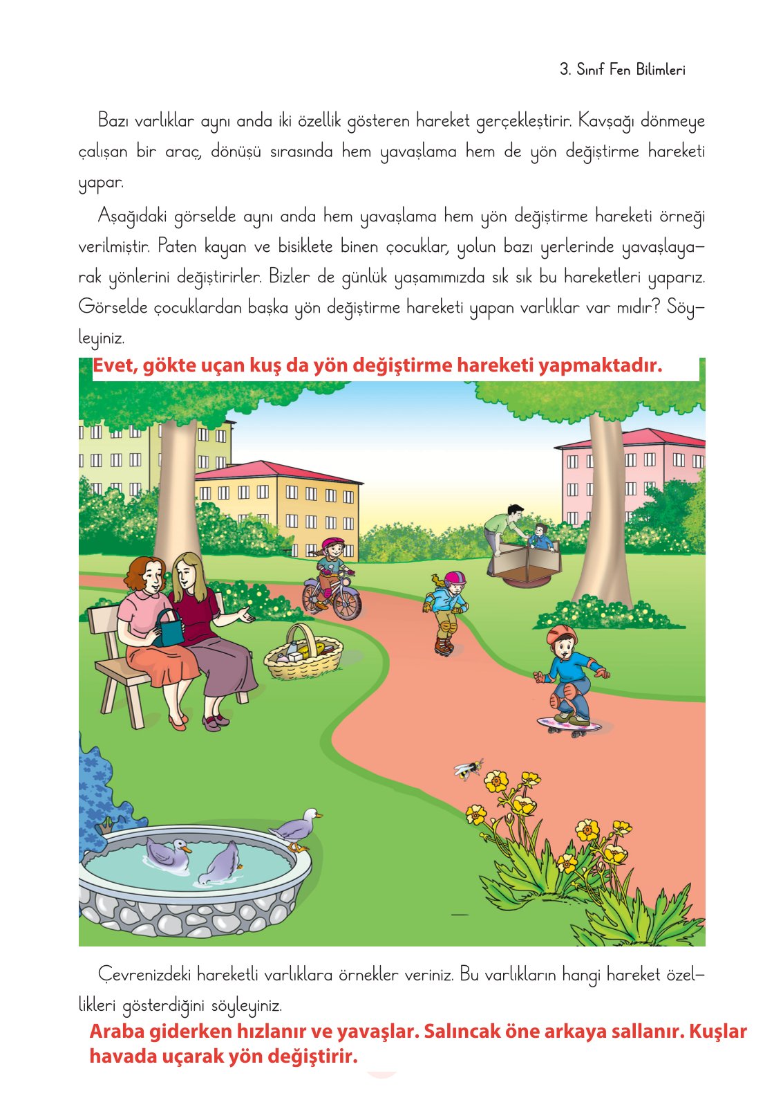 3. Sınıf Fen Bilimleri Ders Kitabı Cem Yayınları Sayfa 73 Cevapları 3. Sınıf Fen Bilimleri Ders Kitabı Cem Yayınları Sayfa 73 Cevapları