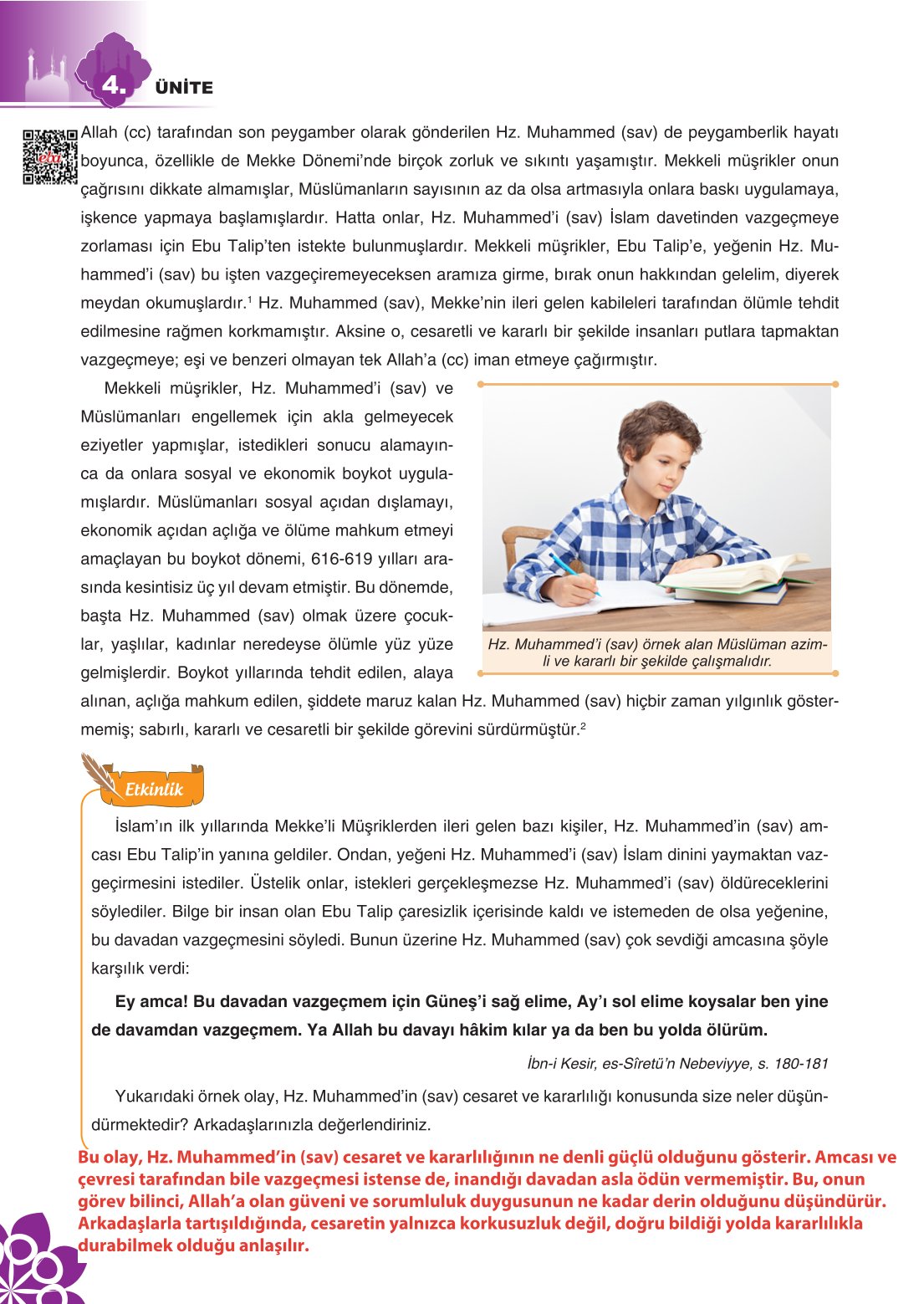 8. Sınıf Din Kültürü Ve Ahlak Bilgisi Ders Kitabı Sdr İpekyolu Yayınları Sayfa 100 Cevapları