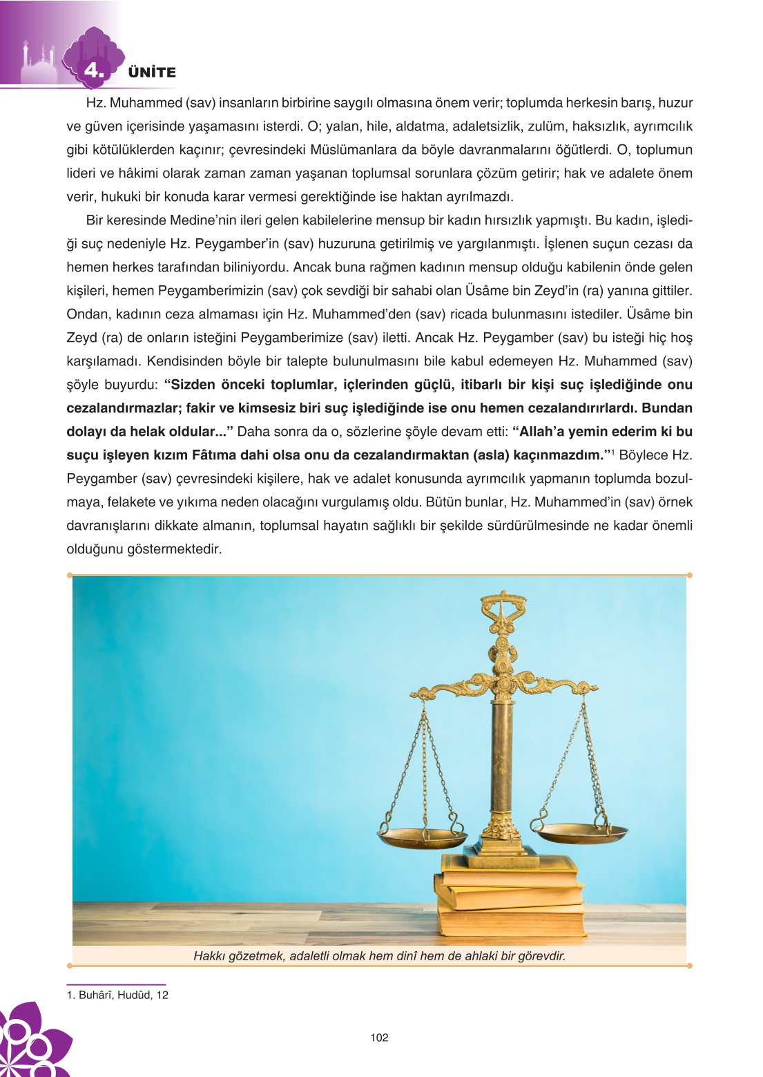 8. Sınıf Din Kültürü Ve Ahlak Bilgisi Ders Kitabı Sdr İpekyolu Yayınları Sayfa 102 Cevapları