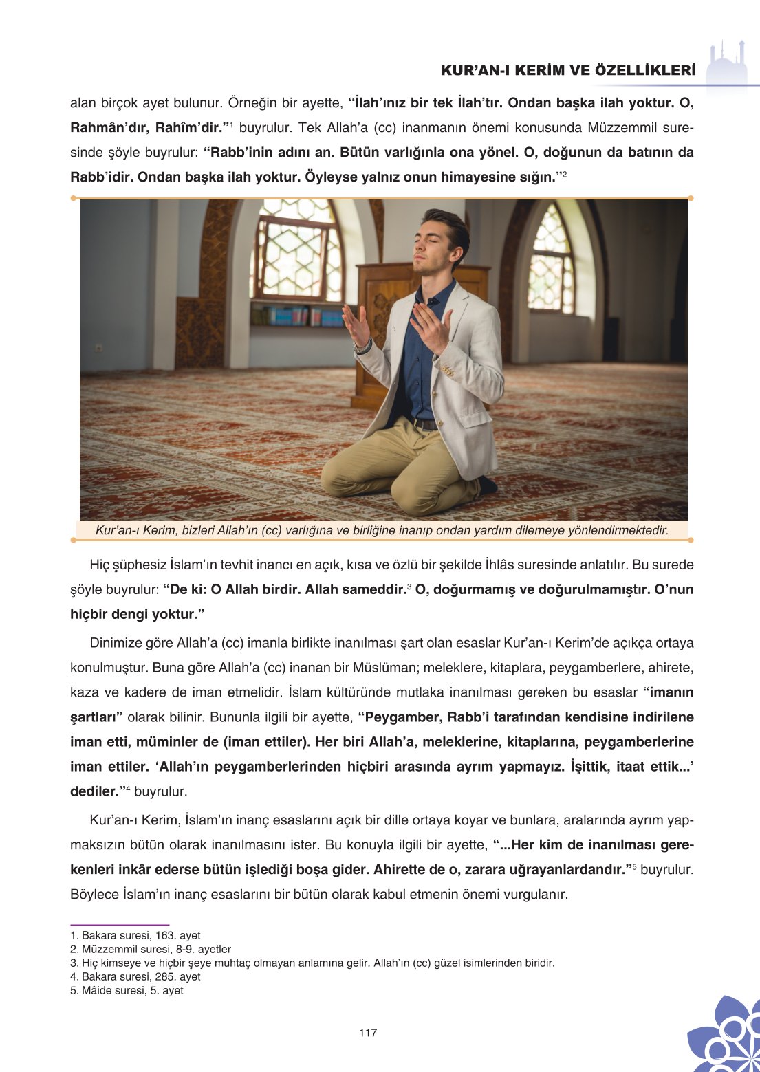 8. Sınıf Din Kültürü Ve Ahlak Bilgisi Ders Kitabı Sdr İpekyolu Yayınları Sayfa 117 Cevapları