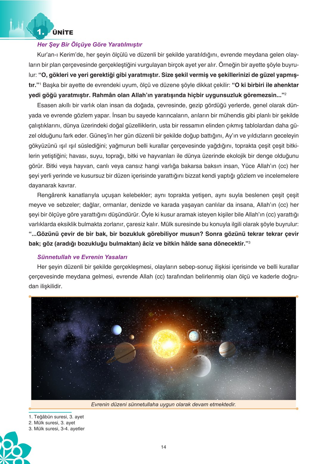 8. Sınıf Din Kültürü Ve Ahlak Bilgisi Ders Kitabı Sdr İpekyolu Yayınları Sayfa 14 Cevapları