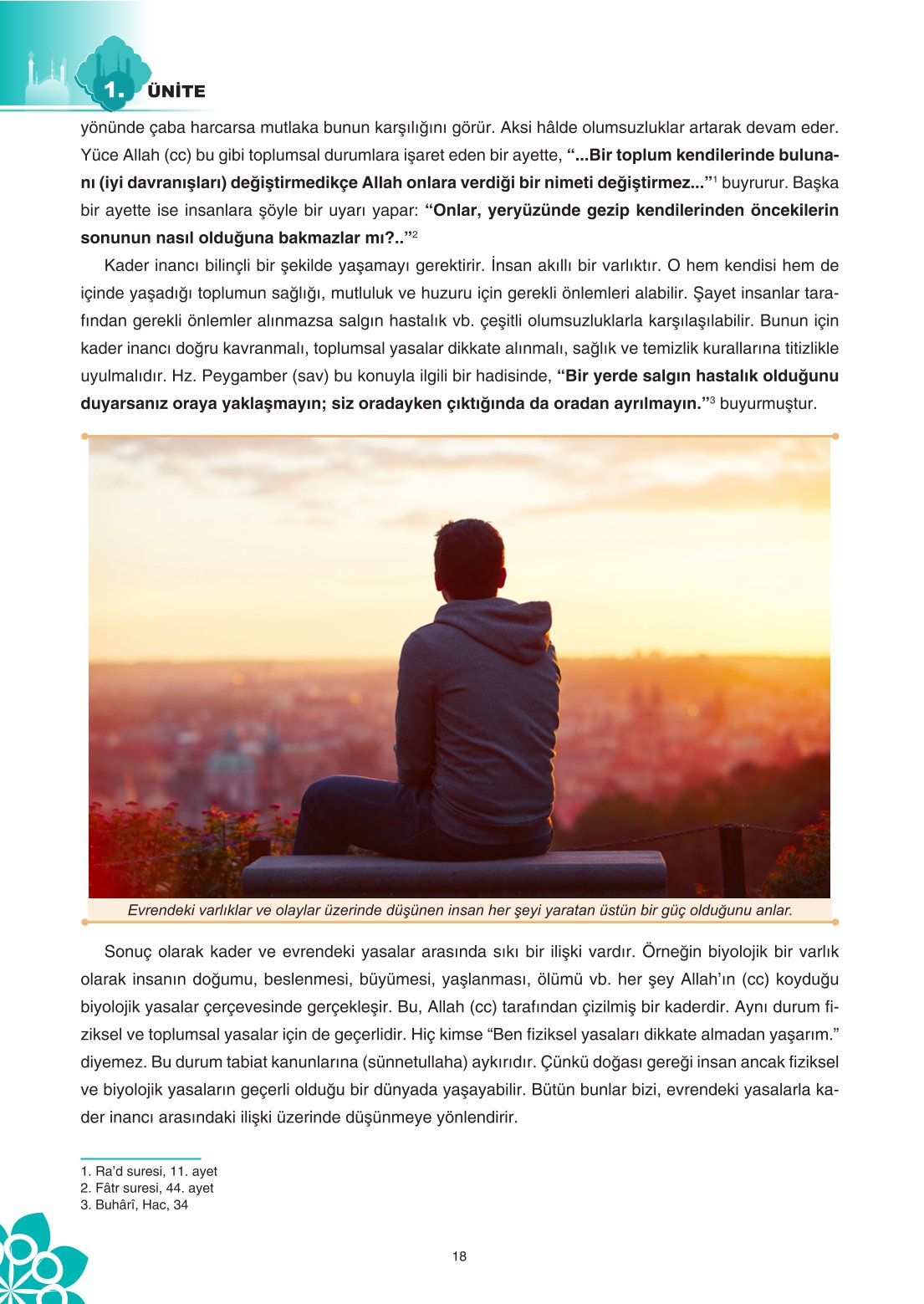 8. Sınıf Din Kültürü Ve Ahlak Bilgisi Ders Kitabı Sdr İpekyolu Yayınları Sayfa 18 Cevapları