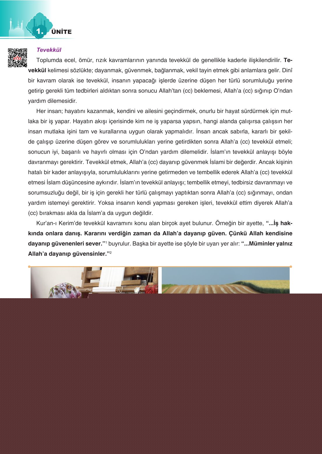 8. Sınıf Din Kültürü Ve Ahlak Bilgisi Ders Kitabı Sdr İpekyolu Yayınları Sayfa 26 Cevapları