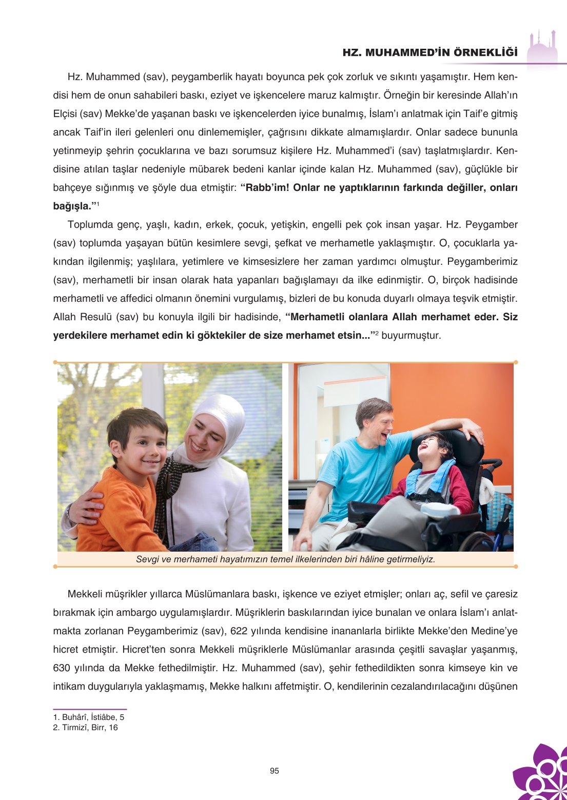 8. Sınıf Din Kültürü Ve Ahlak Bilgisi Ders Kitabı Sdr İpekyolu Yayınları Sayfa 95 Cevapları