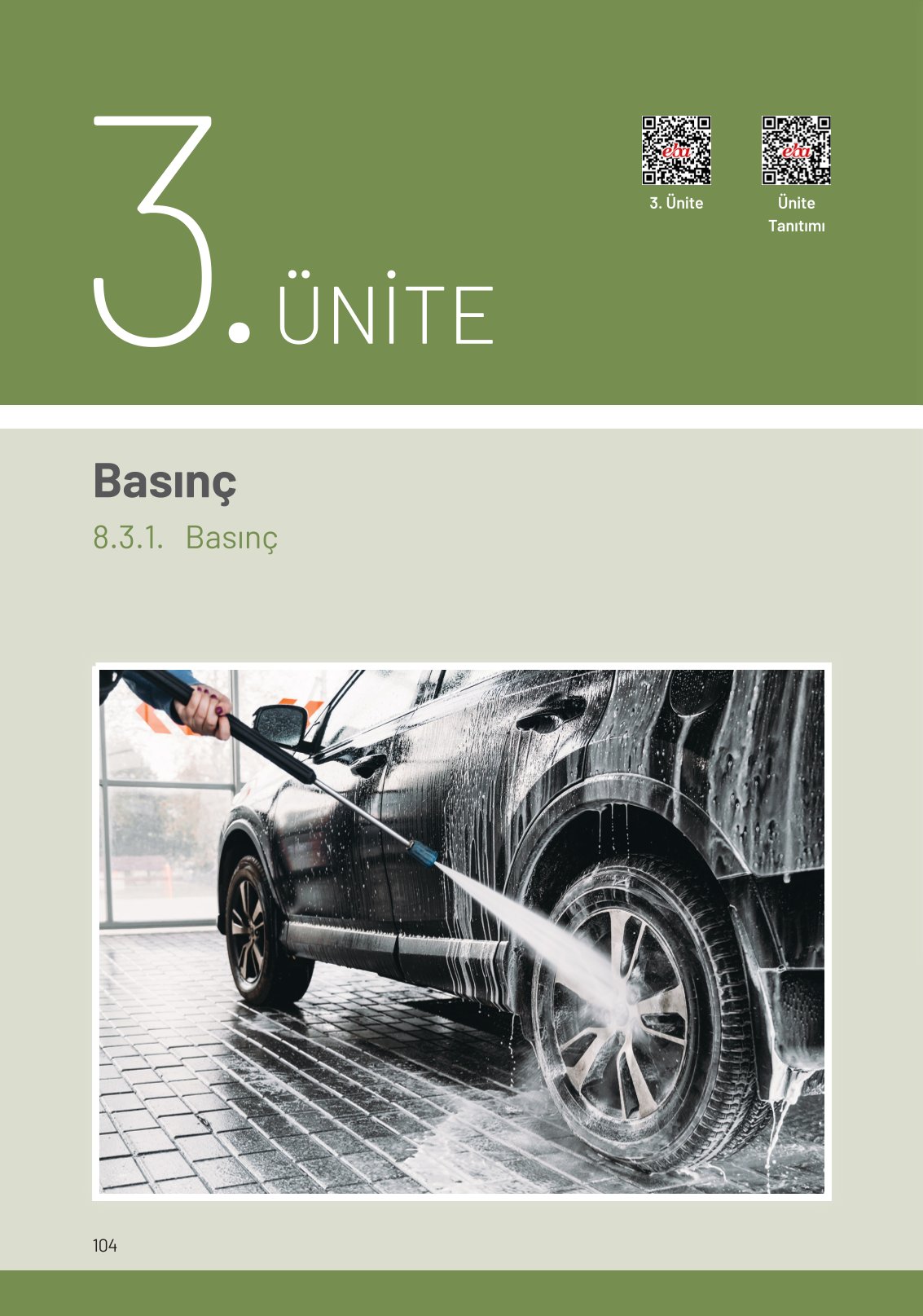 8. Sınıf Fen Bilimleri Ders Kitabı Hecce Yayınları Sayfa 104 Cevapları