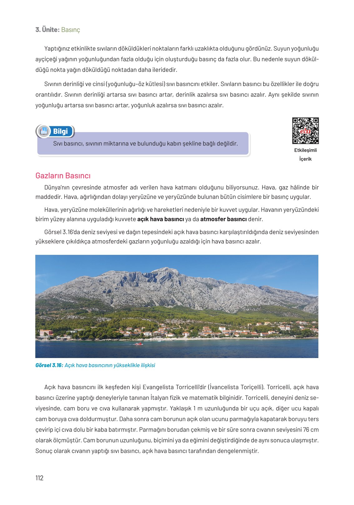 8. Sınıf Fen Bilimleri Ders Kitabı Hecce Yayınları Sayfa 112 Cevapları