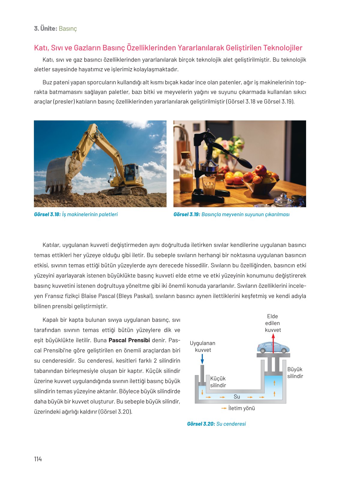 8. Sınıf Fen Bilimleri Ders Kitabı Hecce Yayınları Sayfa 114 Cevapları