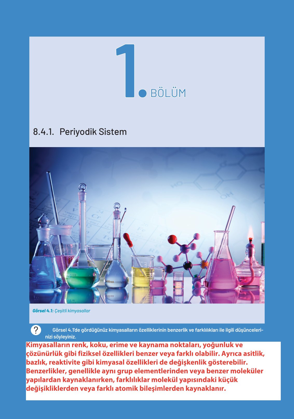 8. Sınıf Fen Bilimleri Ders Kitabı Hecce Yayınları Sayfa 128 Cevapları