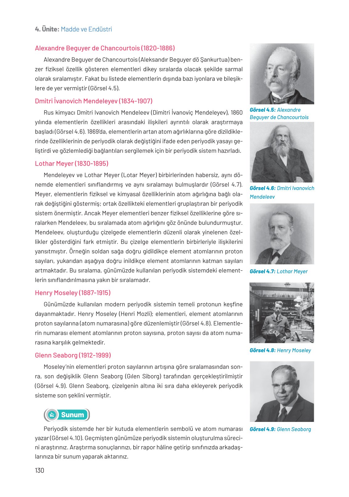 8. Sınıf Fen Bilimleri Ders Kitabı Hecce Yayınları Sayfa 130 Cevapları