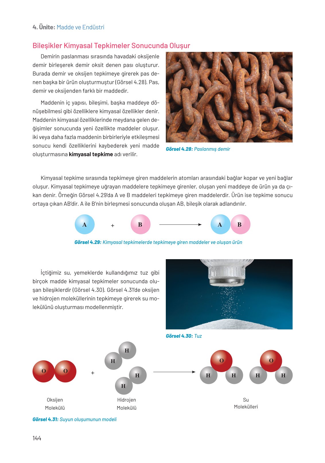 8. Sınıf Fen Bilimleri Ders Kitabı Hecce Yayınları Sayfa 144 Cevapları