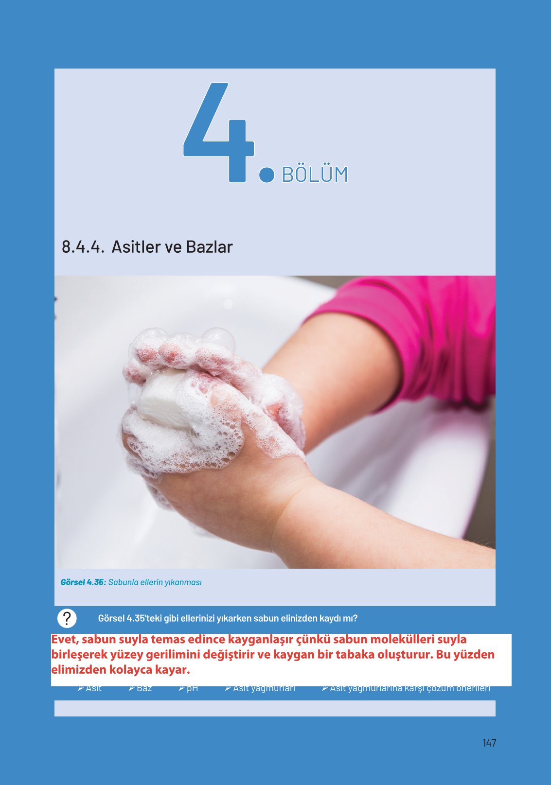 8. Sınıf Fen Bilimleri Ders Kitabı Hecce Yayınları Sayfa 147 Cevapları