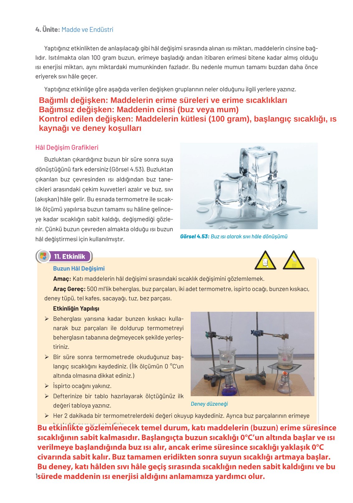 8. Sınıf Fen Bilimleri Ders Kitabı Hecce Yayınları Sayfa 166 Cevapları