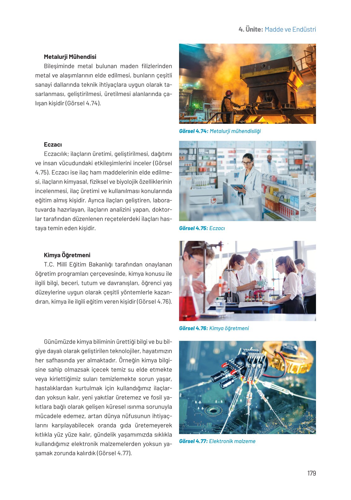 8. Sınıf Fen Bilimleri Ders Kitabı Hecce Yayınları Sayfa 179 Cevapları