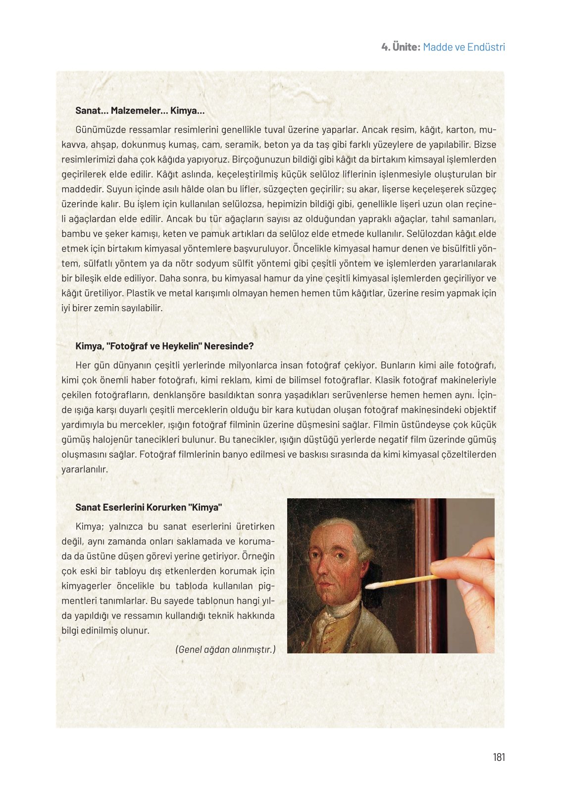 8. Sınıf Fen Bilimleri Ders Kitabı Hecce Yayınları Sayfa 181 Cevapları