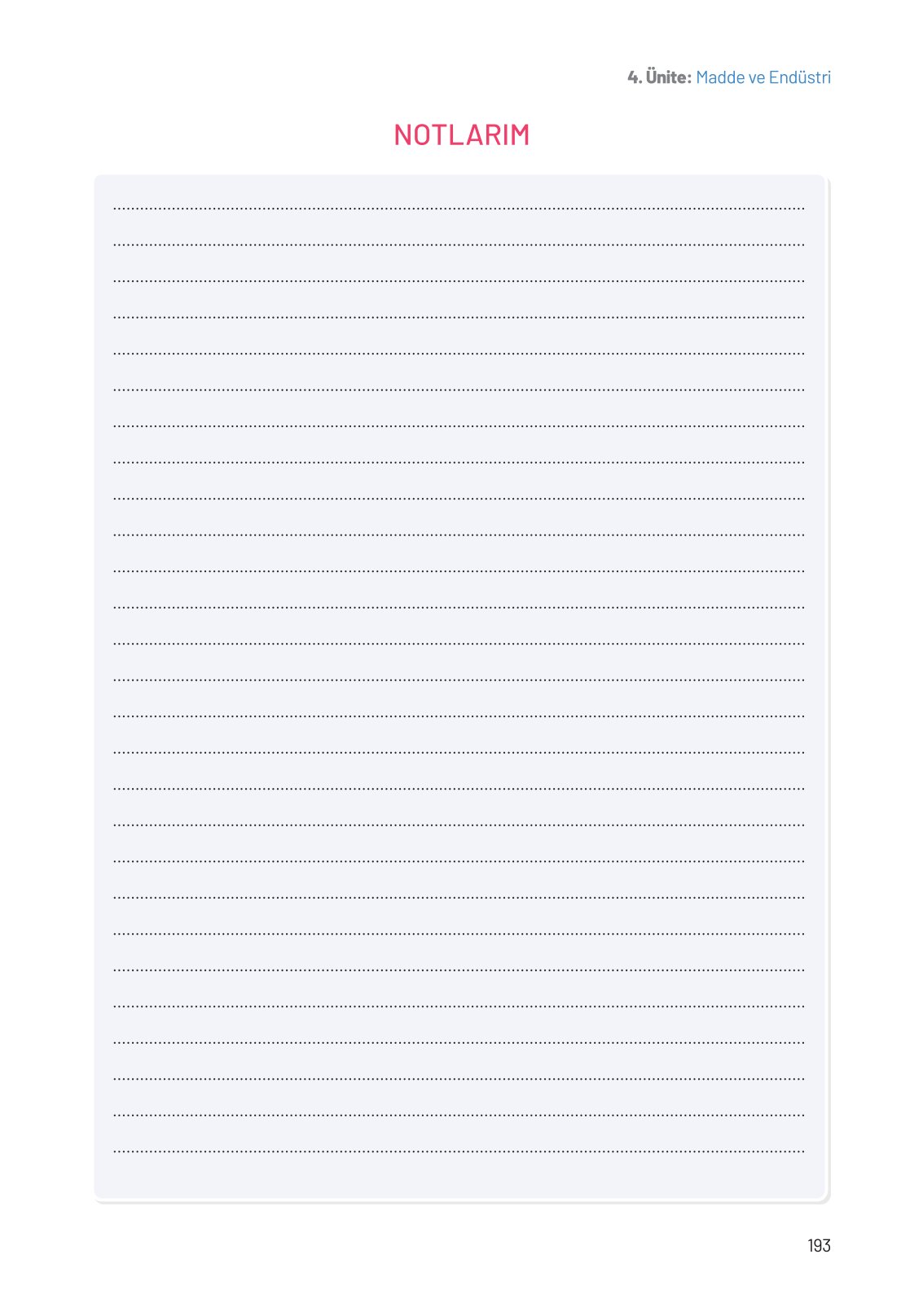 8. Sınıf Fen Bilimleri Ders Kitabı Hecce Yayınları Sayfa 193 Cevapları