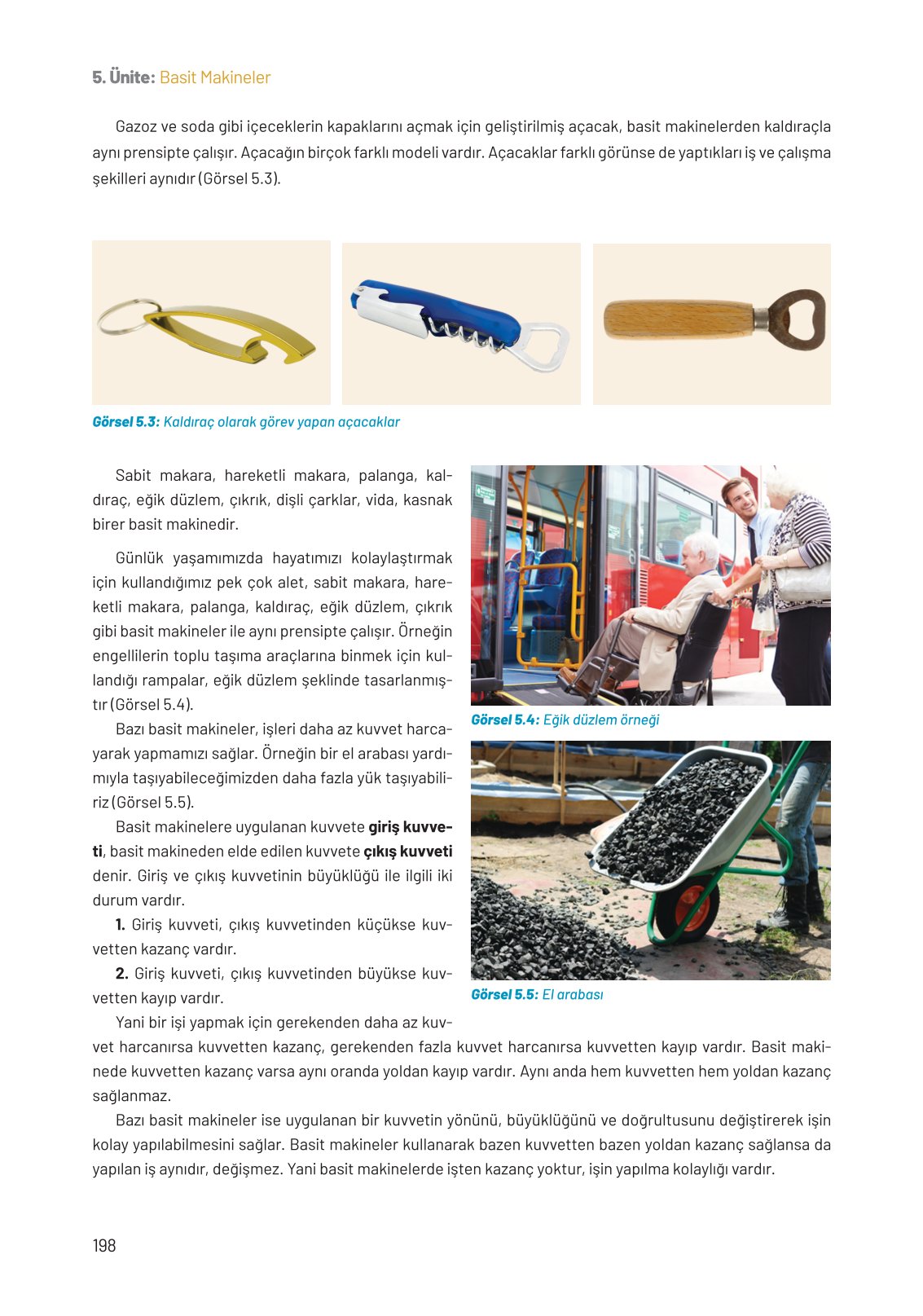 8. Sınıf Fen Bilimleri Ders Kitabı Hecce Yayınları Sayfa 198 Cevapları