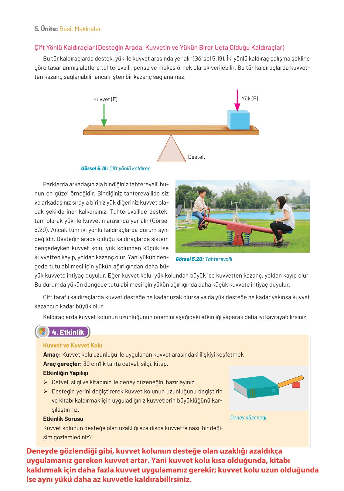 8. Sınıf Fen Bilimleri Ders Kitabı Hecce Yayınları Sayfa 204 Cevapları