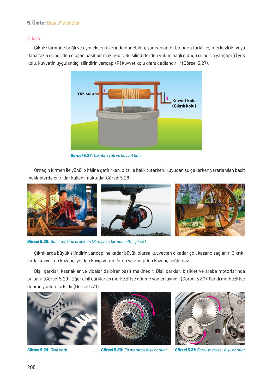 8. Sınıf Fen Bilimleri Ders Kitabı Hecce Yayınları Sayfa 208 Cevapları