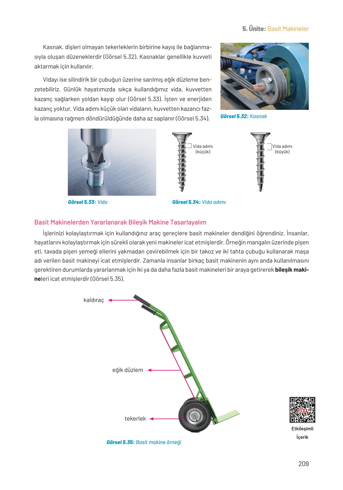 8. Sınıf Fen Bilimleri Ders Kitabı Hecce Yayınları Sayfa 209 Cevapları
