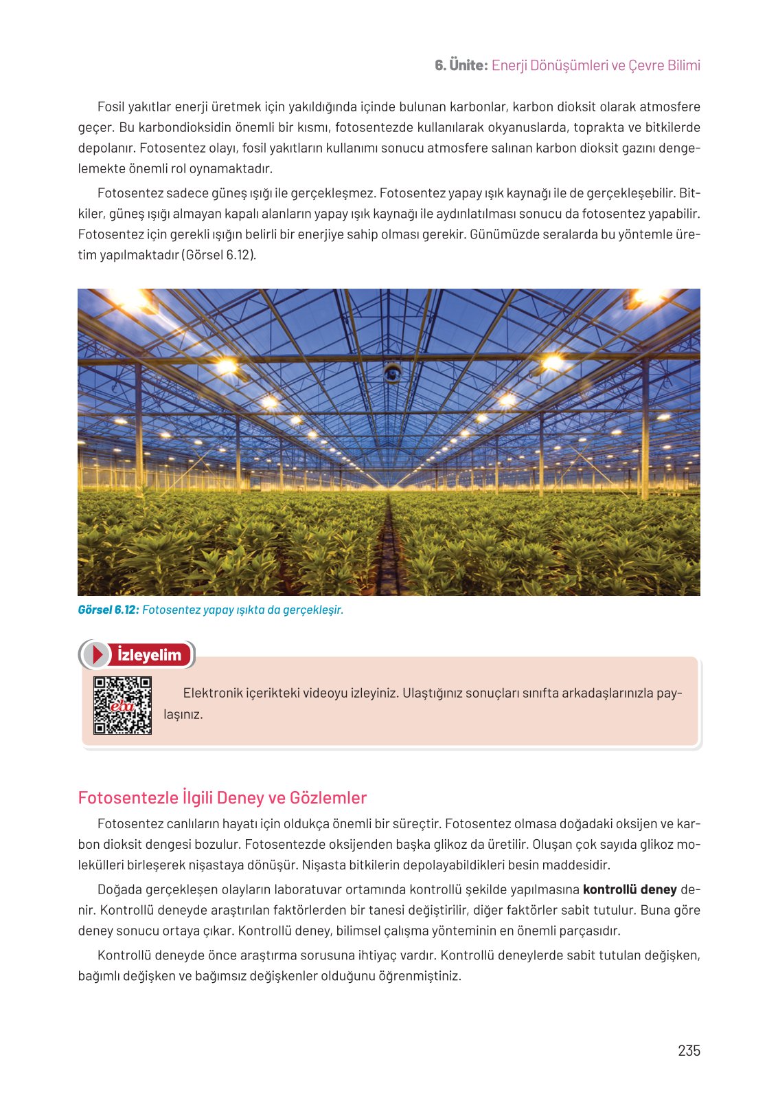 8. Sınıf Fen Bilimleri Ders Kitabı Hecce Yayınları Sayfa 235 Cevapları