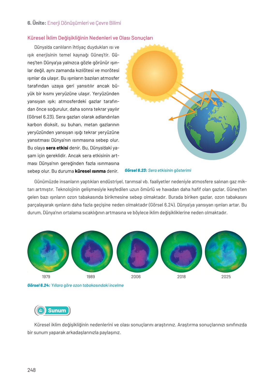 8. Sınıf Fen Bilimleri Ders Kitabı Hecce Yayınları Sayfa 248 Cevapları