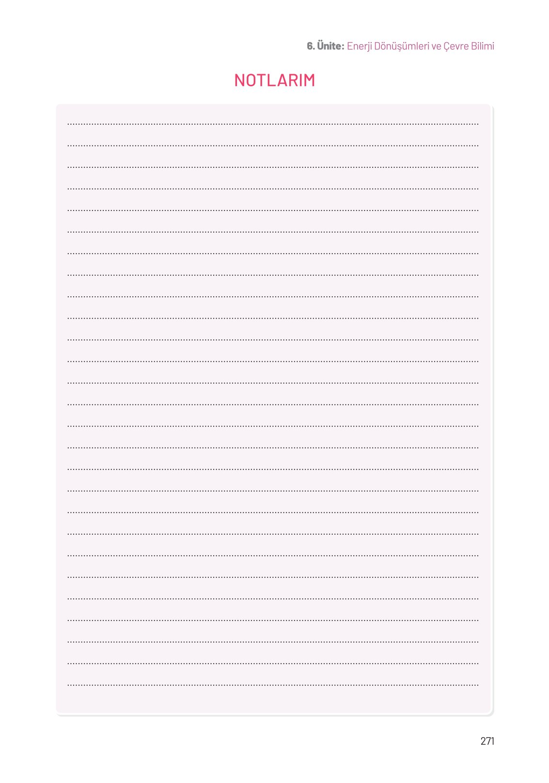 8. Sınıf Fen Bilimleri Ders Kitabı Hecce Yayınları Sayfa 271 Cevapları