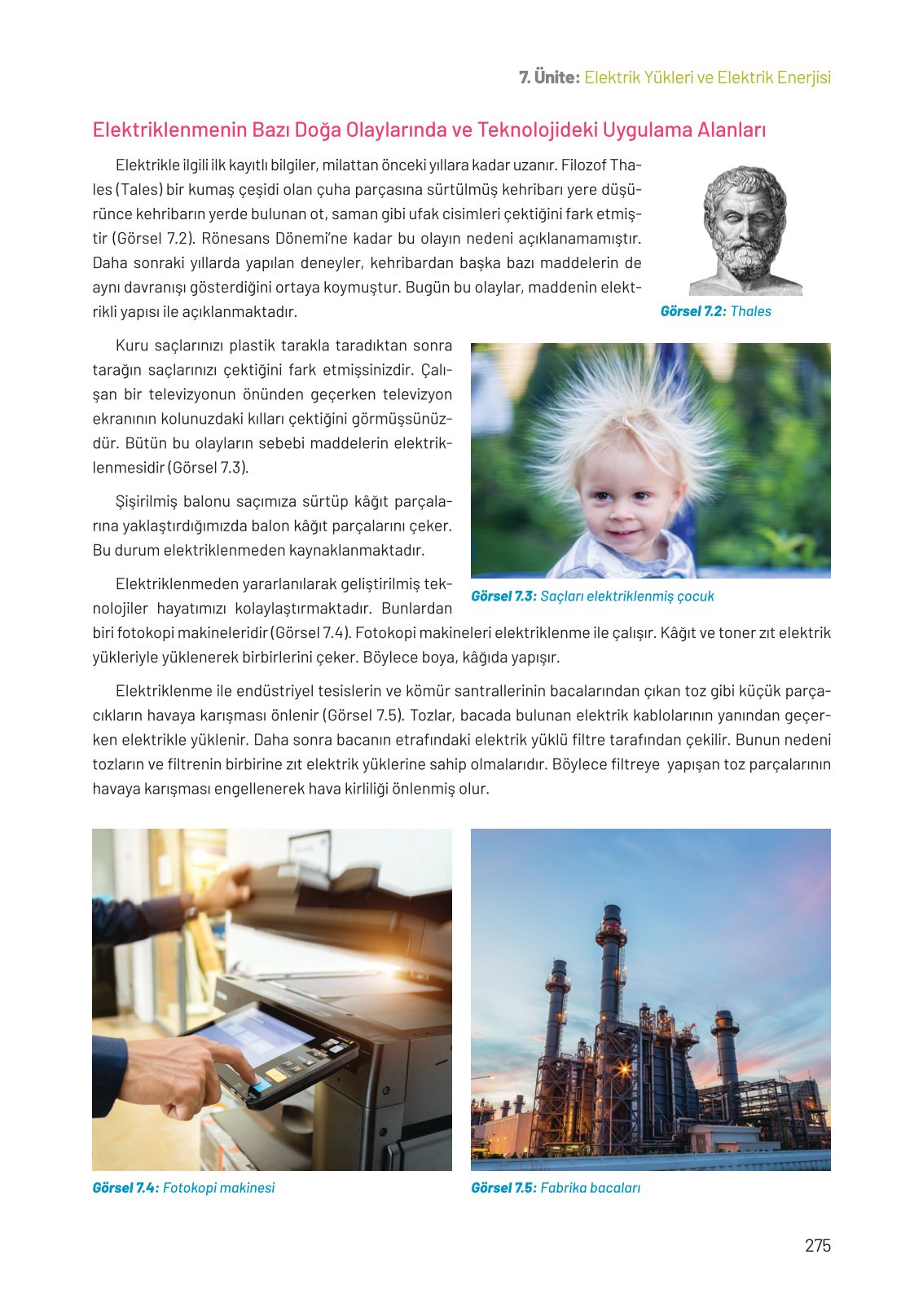 8. Sınıf Fen Bilimleri Ders Kitabı Hecce Yayınları Sayfa 275 Cevapları