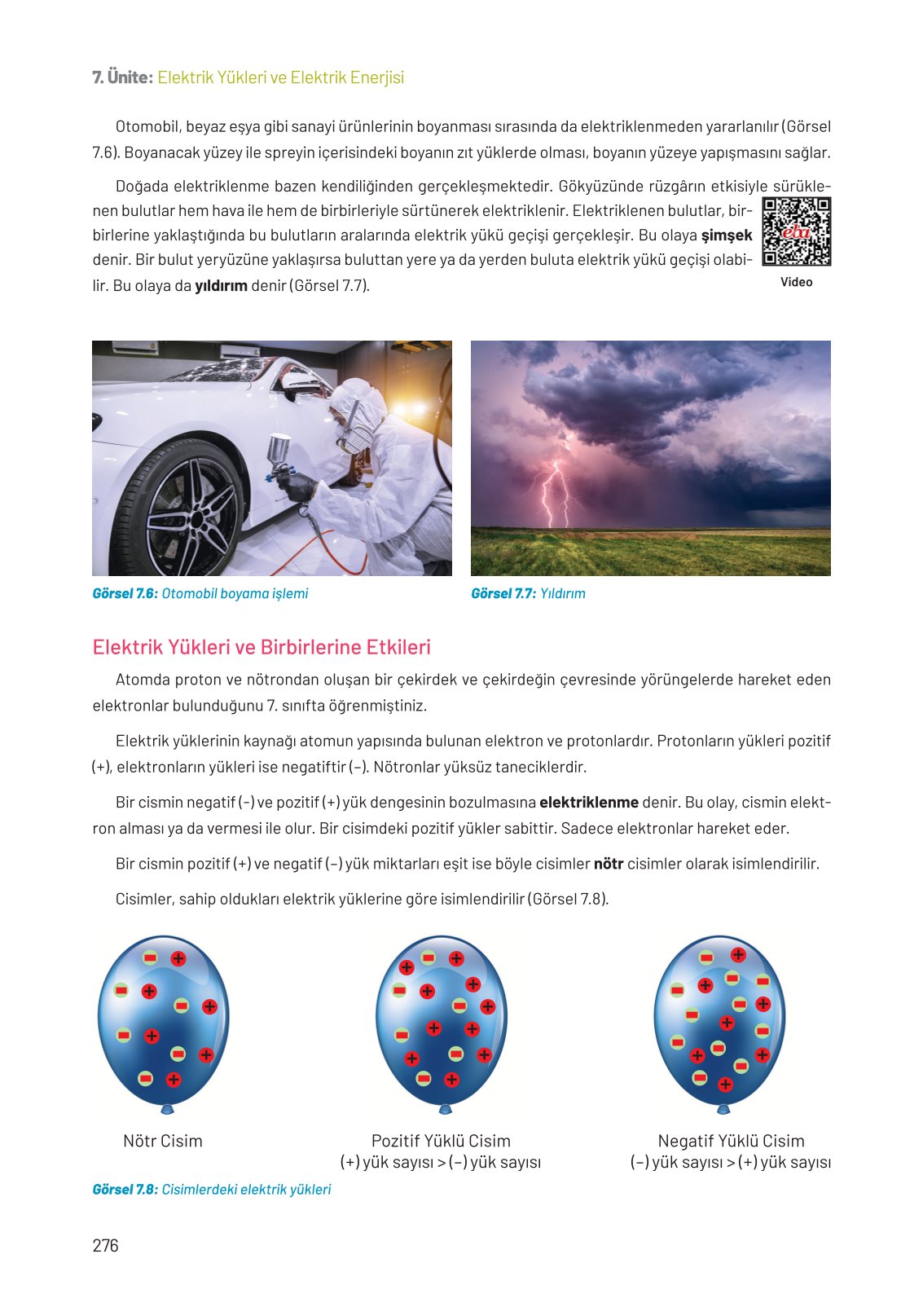 8. Sınıf Fen Bilimleri Ders Kitabı Hecce Yayınları Sayfa 276 Cevapları