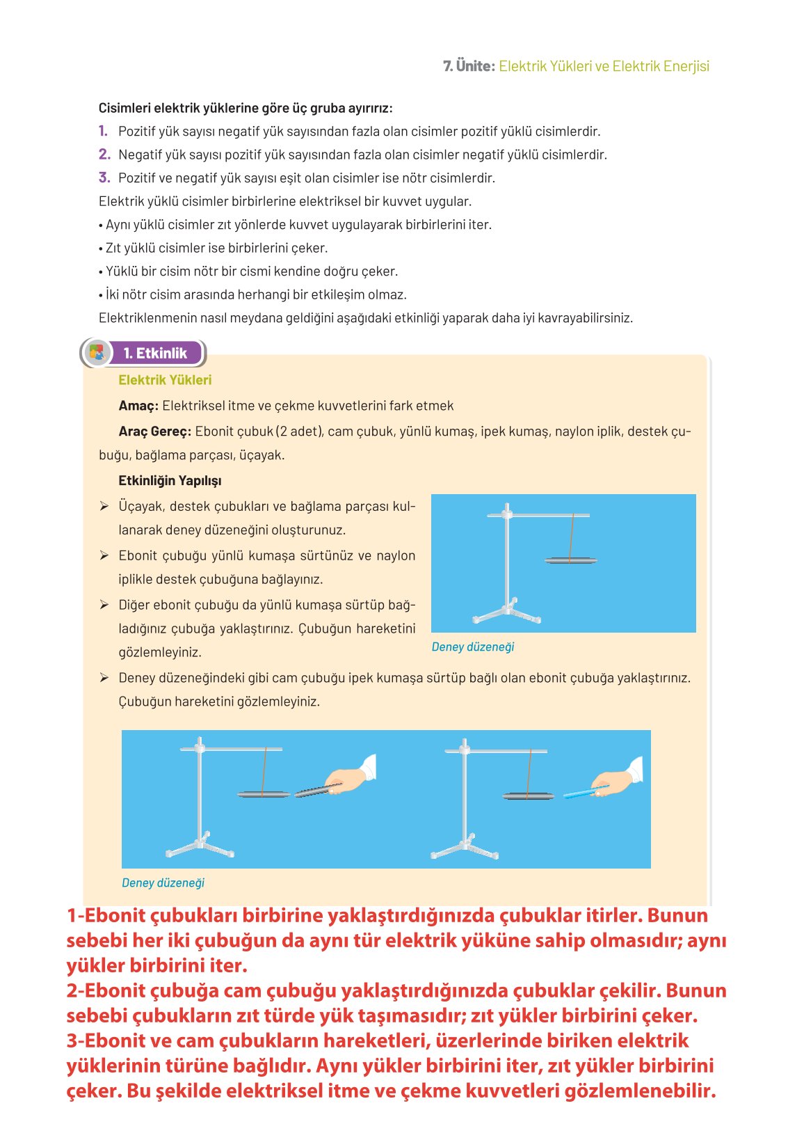 8. Sınıf Fen Bilimleri Ders Kitabı Hecce Yayınları Sayfa 277 Cevapları