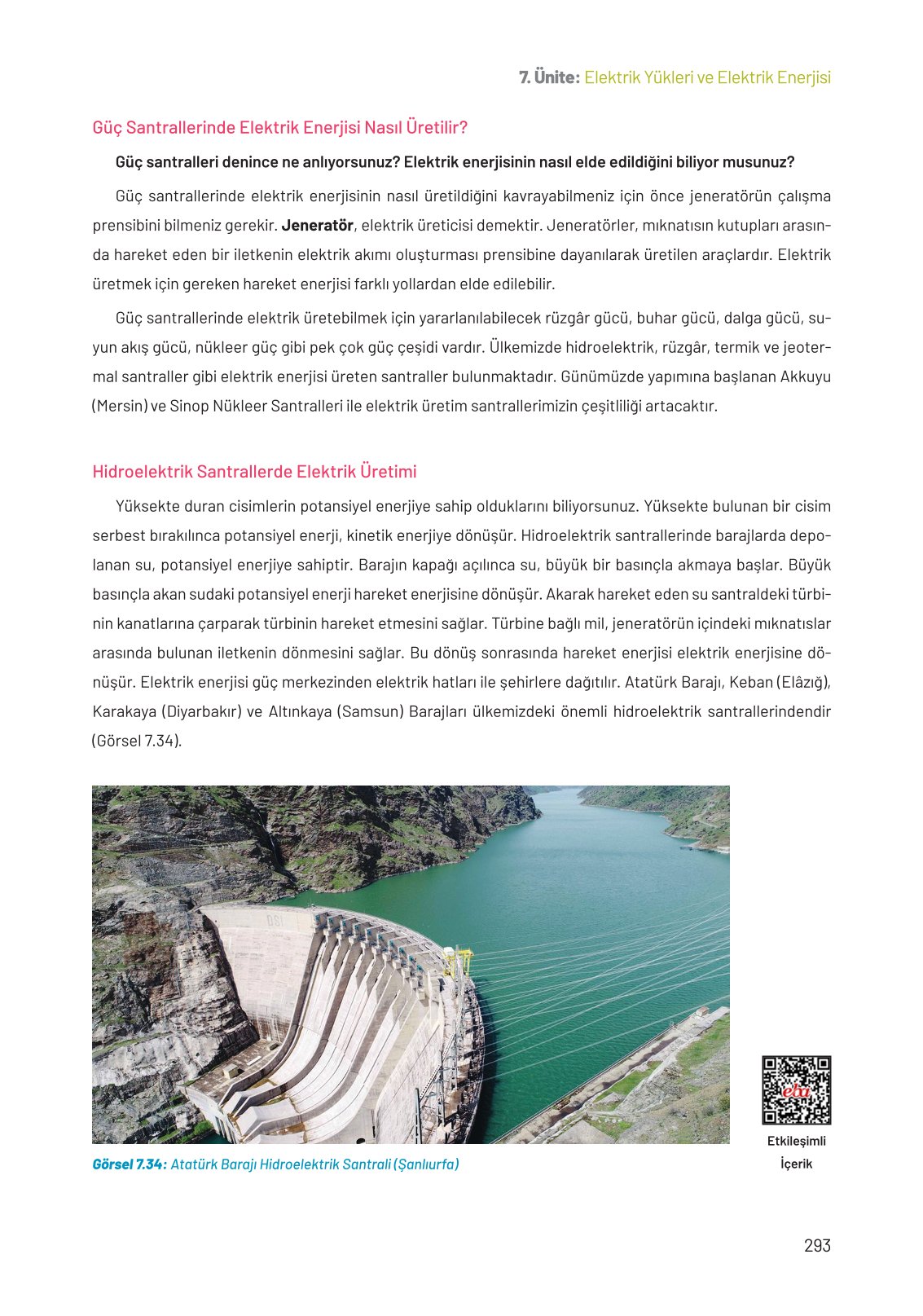 8. Sınıf Fen Bilimleri Ders Kitabı Hecce Yayınları Sayfa 293 Cevapları