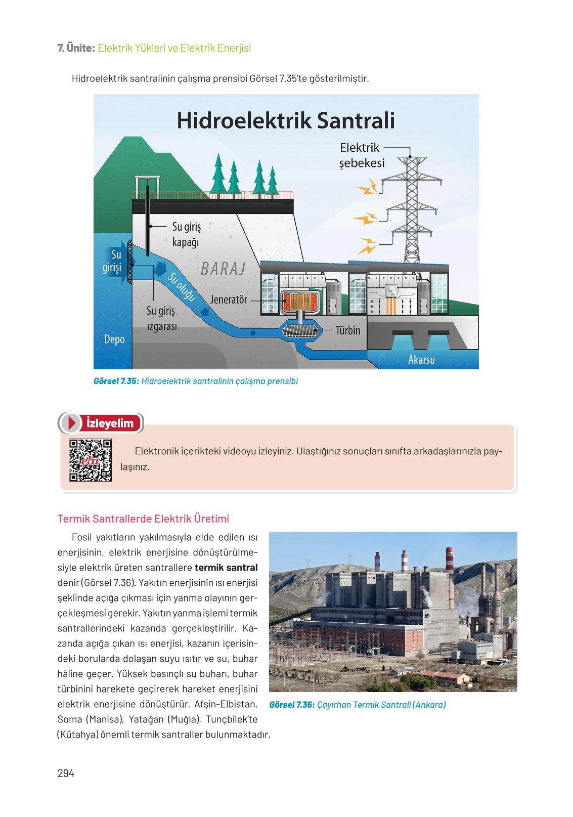 8. Sınıf Fen Bilimleri Ders Kitabı Hecce Yayınları Sayfa 294 Cevapları