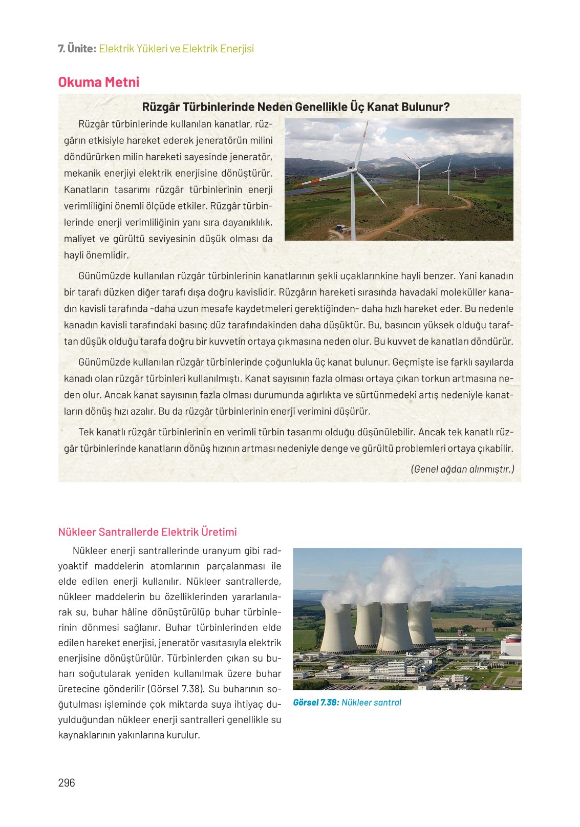 8. Sınıf Fen Bilimleri Ders Kitabı Hecce Yayınları Sayfa 296 Cevapları