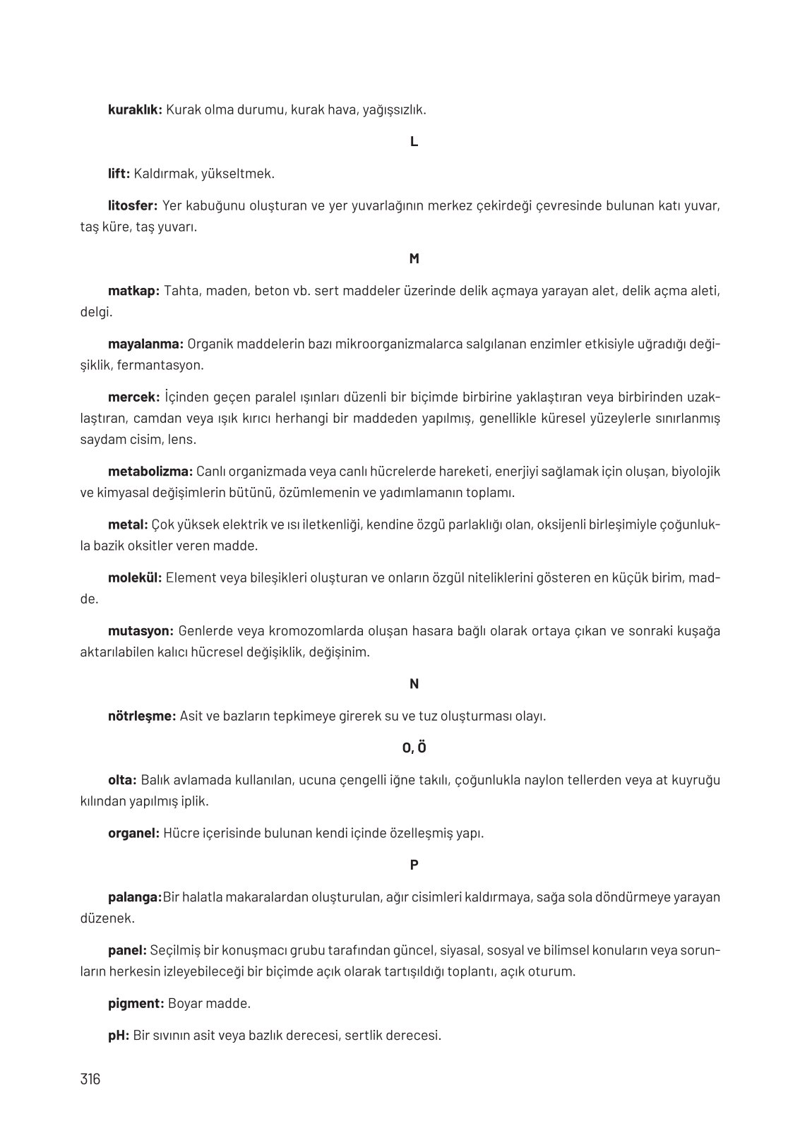 8. Sınıf Fen Bilimleri Ders Kitabı Hecce Yayınları Sayfa 316 Cevapları