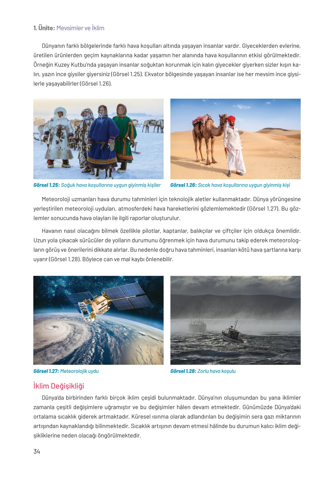 8. Sınıf Fen Bilimleri Ders Kitabı Hecce Yayınları Sayfa 34 Cevapları